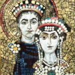 Justynian i Teodora, czy Teodora i Justynian? 3 ioustinianos theodora 1
